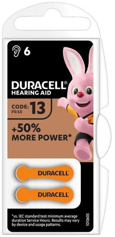 DURACELL EASY TAB 13 ARANCIO BATTERIA PER APPARECCHIO ACUSTICO - Luckyfarma.it