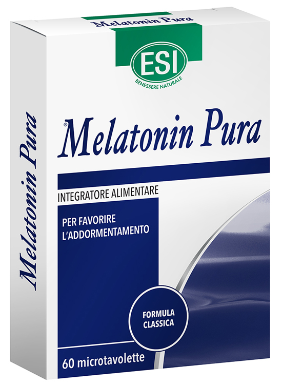ESI MELATONIN PURA 60 MICROTAVOLETTE - Luckyfarma.it