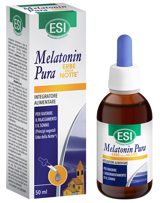 ESI MELATONIN PURA GOCCE ERBE NOTTE 50 ML - Luckyfarma.it