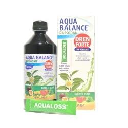 AQUA BALANCE RASSODAN DREN FORTE GUSTO T VERDE 500 ML DIETALINEA + AQUALOSS 2,8 G - Luckyfarma.it