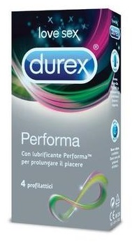 PROFILATTICO DUREX PERFORMA 4 PEZZI - Luckyfarma.it