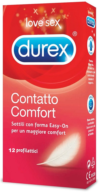 PROFILATTICO DUREX CONTATTO COMFORT 12 PEZZI - Luckyfarma.it