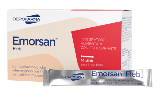 EMORSAN FLEB 14 STICK PACK DA 15 ML - Luckyfarma.it