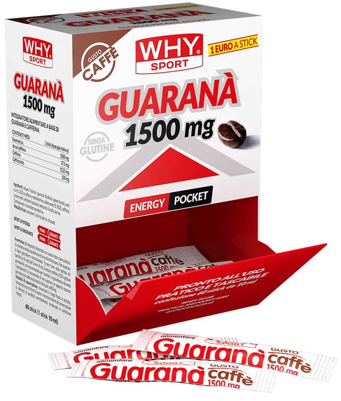 WHY GUARANA' 1500MG 1 BARRETTA STICK 10 ML - Luckyfarma.it