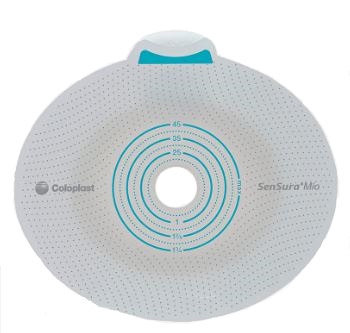 PLACCA PER UROSTOMIA COLOSTOMIA ILEOSTOMIA SENSURA MIO CLICK SISTEMA A DUE PEZZI FLANGIA 70 MM FORO RITAGLIABILE 10-65 MM 5 PEZZI - Luckyfarma.it