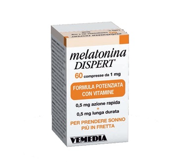 MELATONINA DISPERT 1MG DI MELATONINA 60 COMPRESSE - Luckyfarma.it
