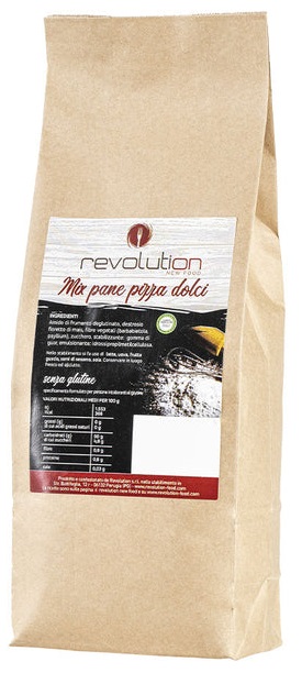 REVOLUTION MIX PANE PIZZA E IMPASTI LIEVITATI 1KG - Luckyfarma.it