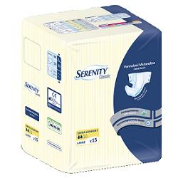 PANNOLONE A MUTANDINA SERENITY CLASSIC ALOE EXTRACOMFORT LARGE 15 PEZZI FARMABILITY - Luckyfarma.it