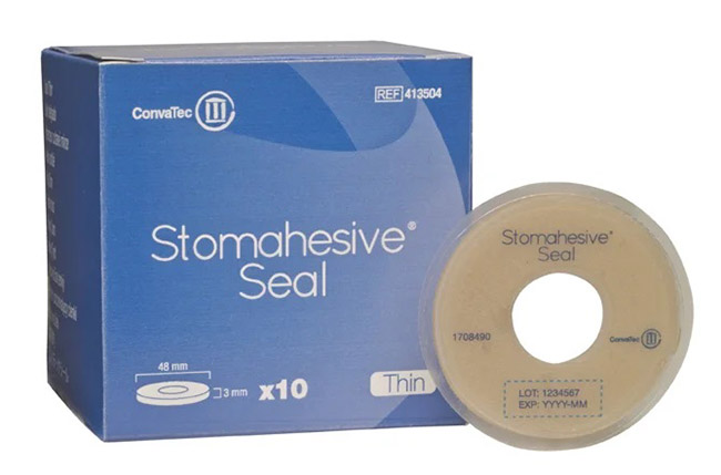 ANELLO STOMIA STOMAHESIVE SEAL FORO APERTURA 18MM DIAMETRO 48MM 10 PEZZI - Luckyfarma.it