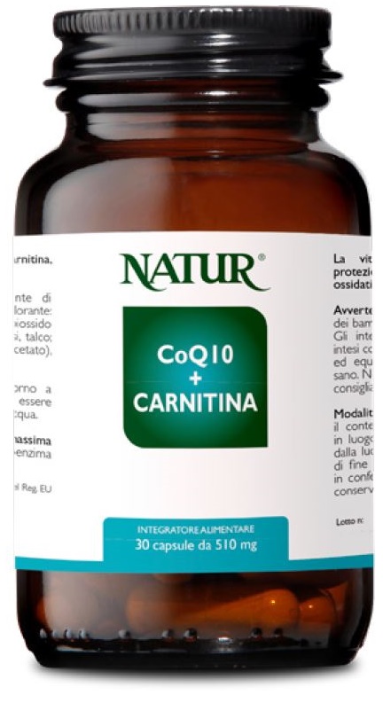 COQ10+CARNITINA 30 CAPSULE - Luckyfarma.it