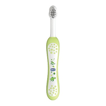CHICCO SPAZZOLINO PRIMI DENTI DA LATTE VERDE 6-36 MESI - Luckyfarma.it