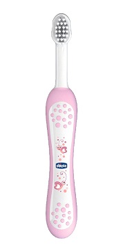 CHICCO SPAZZOLINO PRIMI DENTI DA LATTE ROSA 6-36 MESI - Luckyfarma.it