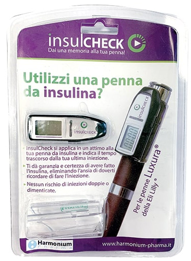 INSULCHECK LUXURA TIMER PER PENNA DA INSULINA - Luckyfarma.it