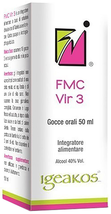 FMC VIR 3 GOCCE ORALI 50 ML - Luckyfarma.it