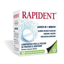 RAPIDENT COMPRESSE 32 PEZZI - Luckyfarma.it