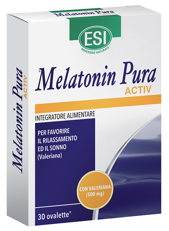 ESI MELATONIN PURA ACTIV 30 OVALETTE - Luckyfarma.it
