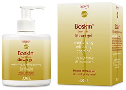 BOSKIN DOCCIA GEL EMOLLIENTE CUOIO CAPELLUTO E PELLE 300 ML - Luckyfarma.it