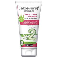 ALOEVERA2 CREMA D'ALOE UNIVERSALE VISO MANI E CORPO 75 ML - Luckyfarma.it