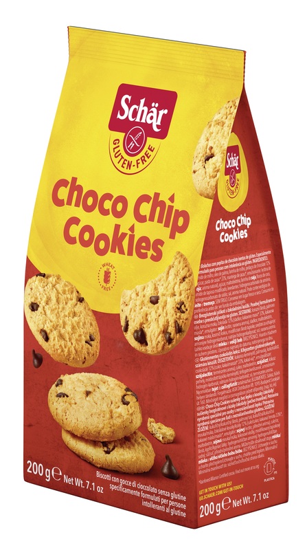 SCHAR CHOCO CHIP COOKIES 200 G - Luckyfarma.it