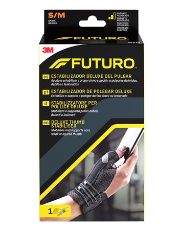 STABILIZZATORE PER POLLICE FUTURO NERO LARGE/EXTRA LARGE 1 PEZZO - Luckyfarma.it