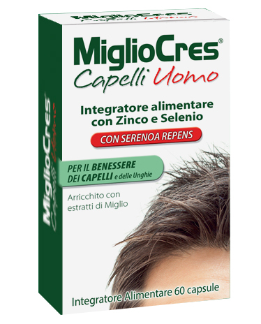 MIGLIOCRES UOMO 60 CAPSULE - Luckyfarma.it