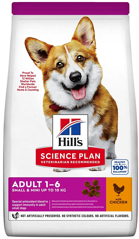 SP CANINE ADULT SMALL&MINIATURE CHICKEN 1,5 KG CS - Luckyfarma.it