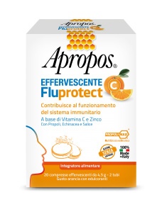 APROPOS FLUPROTECT EFFERVESCENTE C 20 COMPRESSE - Luckyfarma.it