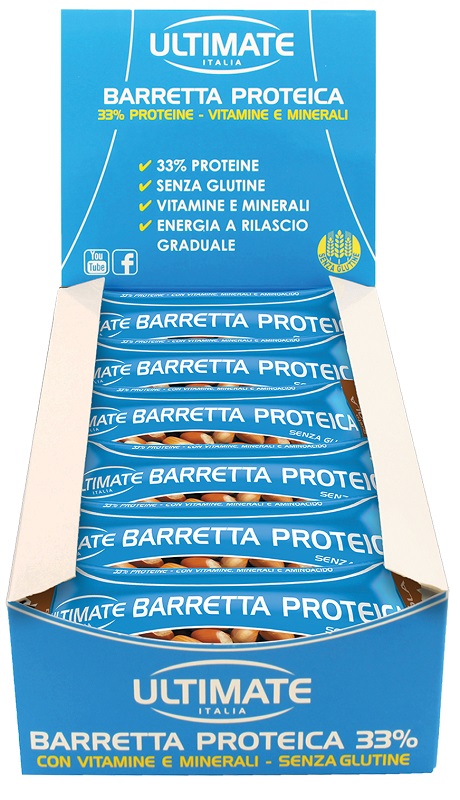 BARRETTA PROTEICA NOCCIOLA 24 PEZZI - Luckyfarma.it