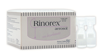 FIALA PER AEROSOL RINOREX BICARBONATO 3 ML 25 PEZZI - Luckyfarma.it