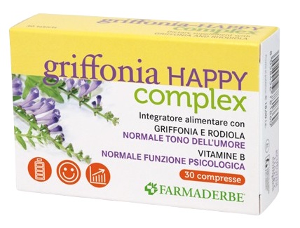 GRIFFONIA HAPPY COMPLEX 30 COMPRESSE - Luckyfarma.it