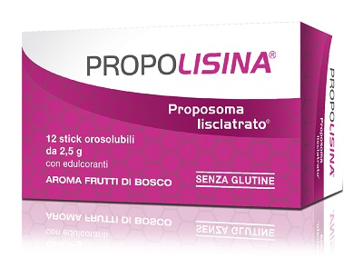 PROPOLISINA FRUTTI DI BOSCO 12 STICK OROSOLUBILI - Luckyfarma.it