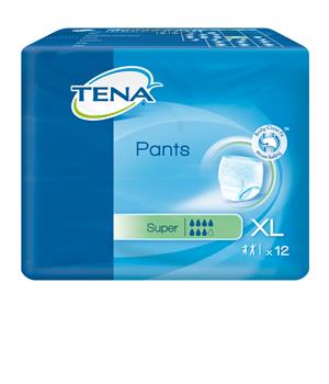 PANNOLONE PULL-UP TENA PANTS SUPER TAGLIA EXTRA LARGE 12 PEZZI - Luckyfarma.it
