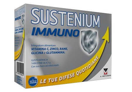 SUSTENIUM IMMUNO ENERGY 14 BUSTINE DA 4,5 G - Luckyfarma.it