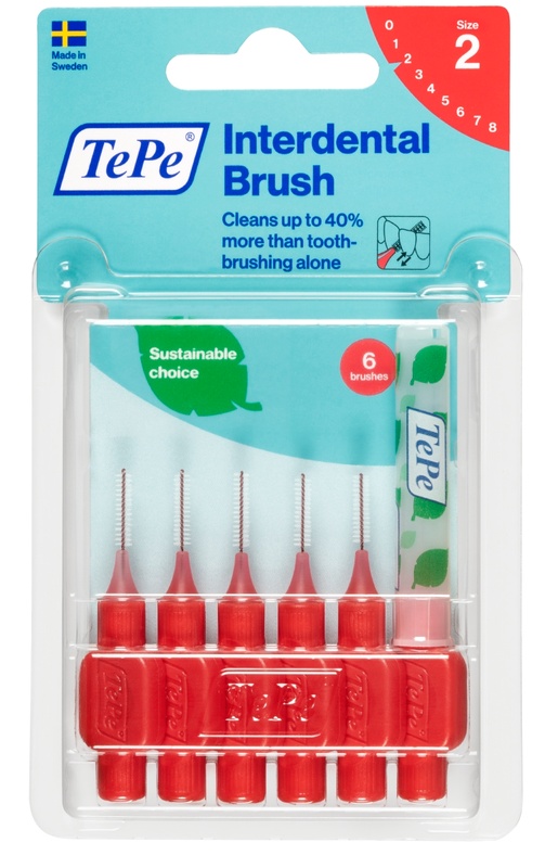 TEPE SCOVOLINO ROSSO 0,5MM 6 PEZZI - Luckyfarma.it