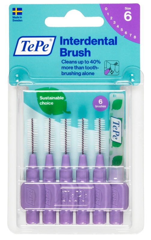 TEPE SCOVOLINO VIOLA 1,1MM 6 PEZZI - Luckyfarma.it