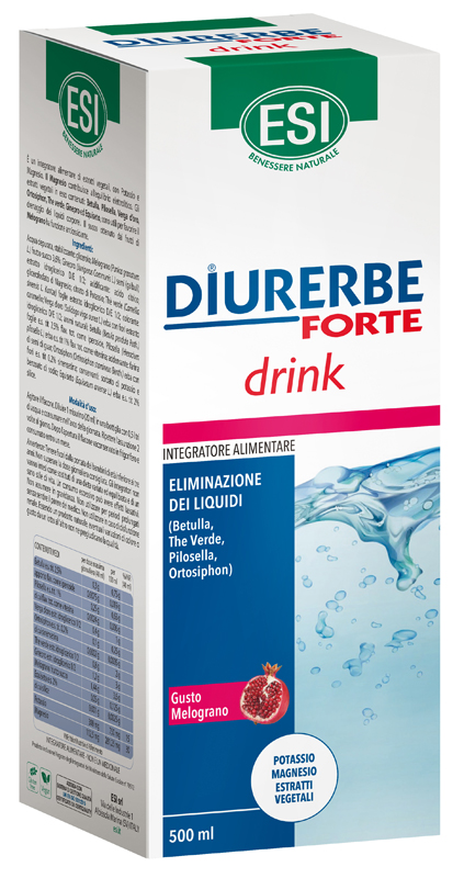 ESI DIURERBE FORTE DRINK MELOGRANO 500 ML - Luckyfarma.it