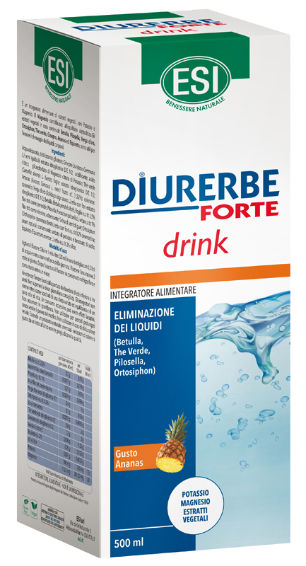 ESI DIURERBE FORTE DRINK ANANAS 500 ML - Luckyfarma.it