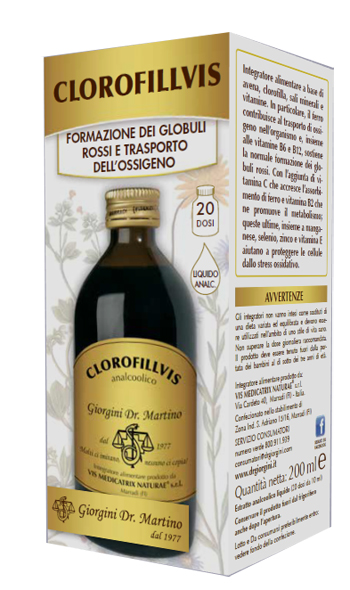 CLOROFILLVIS LIQUIDO ANALCOLICO 200 ML - Luckyfarma.it