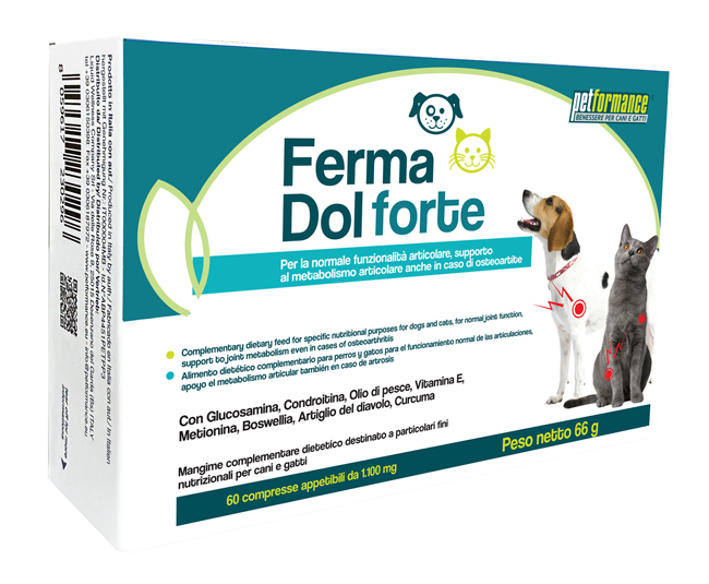 PETFORMANCE FERMA DOL FORTE 60 COMPRESSE - Luckyfarma.it