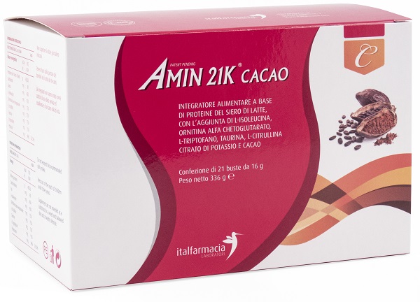 AMIN 21K CACAO 336 G - Luckyfarma.it
