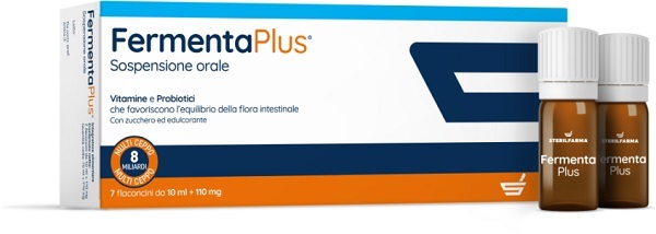 FERMENTA PLUS FERMENTI LATTICI 7 FLACONCINI DA 10 ML - Luckyfarma.it