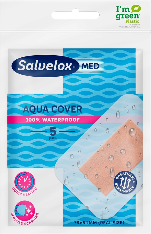 CEROTTO SALVELOX MED AQUA COVER 12X5 CM 5 PEZZI - Luckyfarma.it