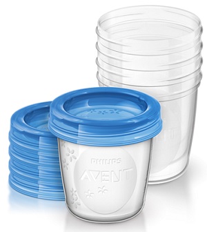AVENT VASETTI VIA COPERCHIO 180 ML 5 PEZZI - Luckyfarma.it