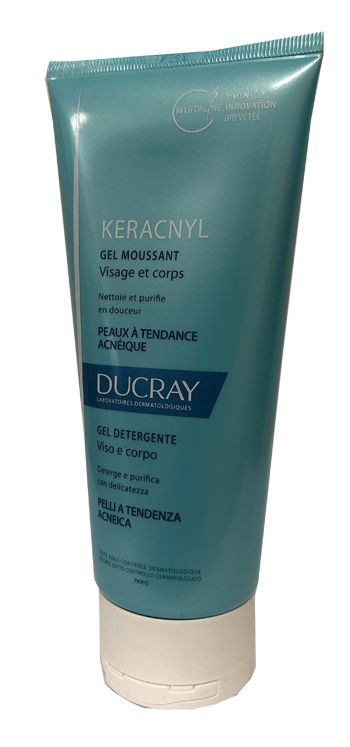 KERACNYL GEL MOUSSANT VISO CORPO 200 ML - Luckyfarma.it