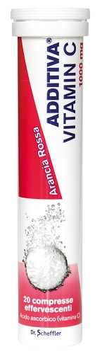 ADDITIVA VITAMINA C ARANCIA ROSSA 1G 20 COMPRESSE - Luckyfarma.it