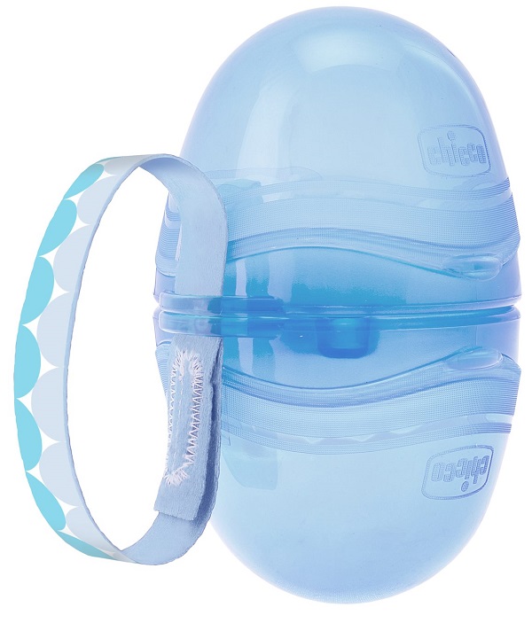 CHICCO PORTASUCCHIETTO DOPPIO BLU 1 PEZZO - Luckyfarma.it
