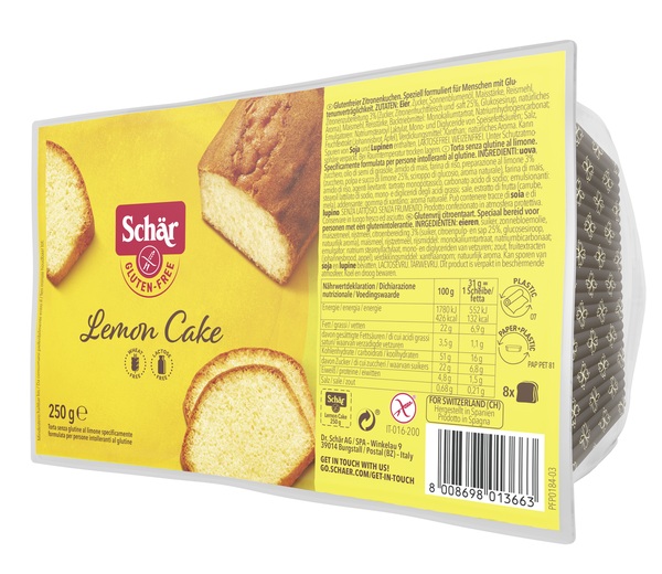 SCHAR LEMON CAKE 250 G - Luckyfarma.it