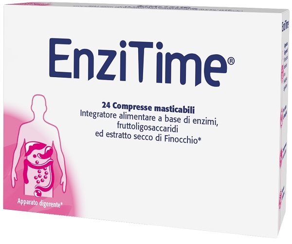 ENZITIME 24 COMPRESSE MASTICABILI - Luckyfarma.it