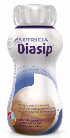 DIASIP CIOCCOLATO 200 ML 4 PEZZI - Luckyfarma.it