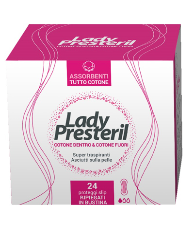 LADY PRESTERIL COTTON POWER PROTEGGI SLIP POCKET ANATOMICI RIPIEGATI PROMO 24 PEZZI - Luckyfarma.it